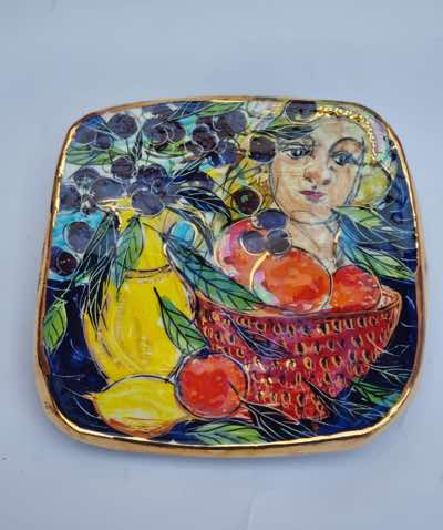 Etain Hickey - The Laden Table - 18 x 18 cm - €220