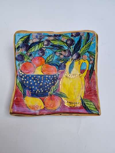 Etain Hickey - Yellow Jug - 18 x 18 cm - €230