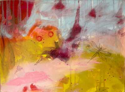 Helen O'Keeffe - Holding it's Breath oil on canvas - 30 x 40 cm - €450