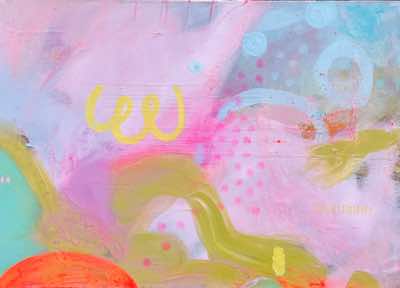 Helen O'Keeffe - Strolling Thru Sunshine I - oil on canvas - 65 x 95 cm - €1300