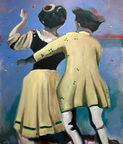 Joseph Heffernan - The Abduction - oil on linen - 70 x 60 cm - €790