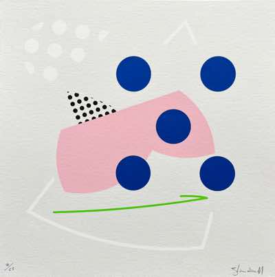 Shane O'Driscoll - Supposed Sequences - silkscreen - 35 x 35 cm - €170