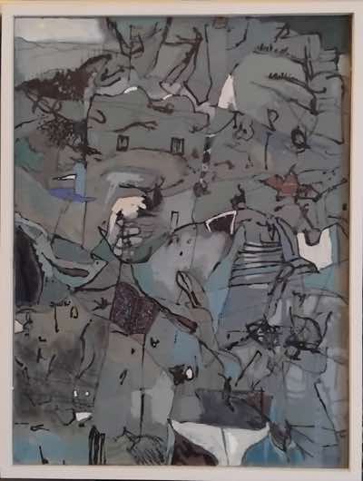 Tom Weld - Journey without end - oil on canvas - 76 x 58 cm - €750