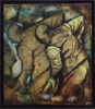 GERARD O"CALLAGHAN - The Fathers -acrylic on canvas - €850