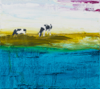 HELEN O'KEEFFE - Grazing, Long Island - oil on board - 23 x 28 cm - €480