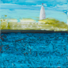 HELEN O'KEEFFE - The Beacon - oil on board - 15 x 15 cm - €300