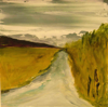 HELEN O'KEEFFE - The Road Home 2 - oil on board - €290