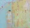 HELEN O"KEEFE - Little Boy Blue - oil on board - 40 x 40 cm - €460 - SOLD