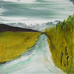 HELEN O'KEEFFE - The Road Home - oil on board - €350