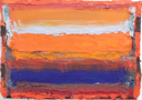 IAN HUMPHREYS - Red Brine - oil on wood - €1800