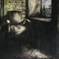 JANET MURRAN - Her own people I - acrylic/charcoal and photograph on paper -150 x 150 cm - POA