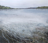 JANET MURRAN - A place where the past seems more present 2 - charcoal & acrylic on panel - 36 x 40 cm - €795