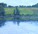 JANET MURRAN - In this liminal place - charcoal & acrylic on panel -3 6 x 40 cm - €795