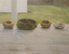 JENNY RICHARDSON - Four Nests - oil linen - €1600