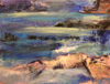 JUDY HAMILTON ~ Beach IV - acrylic - 30 x 40 cm - €700 