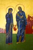 LYNDA MILLER - BAKER - Virgin of Katafigi & St.John - egg tempera on wood - 45 x 29.5 cm - €750