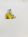 MOLLIE DOUTHIT - Bunch of Crumbs -  watercolour on paper - 10 x 15 cm - €275