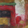 CHRISTINE THERY - Mother Nature Wins - oil on canvas - 60 x 60 cm - €850