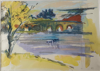 NIGEL JAMES - Ballydehob Bridge - waterbased media - €250