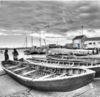 NUALA MAHON ~ Currachs - photograph on museum etching paper - 38 x 38 cm - €90