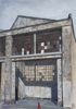 PAUL McKENNA - Marina Industrial Space - acrylic on canvas - 102 x 70 cm - €1400