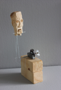 PETER NASH _ Portrait - carved wood & mixed media - €190