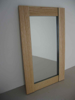 ROBERT WHITESIDE ~ Blue Ash Mirror - ash, blue veneer, danish oil - 494 x 305 x 21 mm - €460