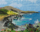 SAM HEALY - Summer Shore  - textile - 38 x 34 cm - €180