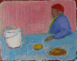 CHRISTINE THERY - Things I make - oil on canvas - 23 x 30 cm - €700 - SOLD