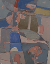 TOM WELD - Greek Story - oil on wood - 32 x 25 cm -€300
